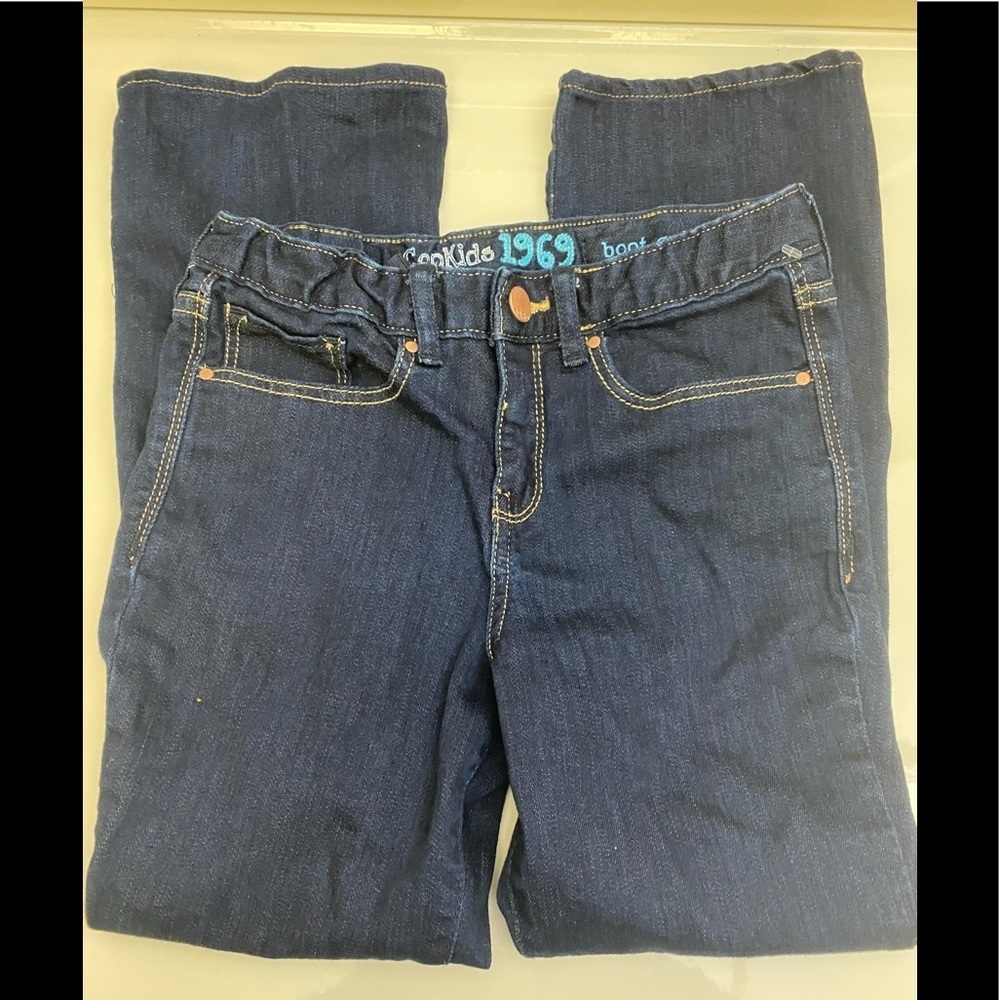 ❤️Gap Kids 1969 Boot Cut Jeans size 7 Plus EUC